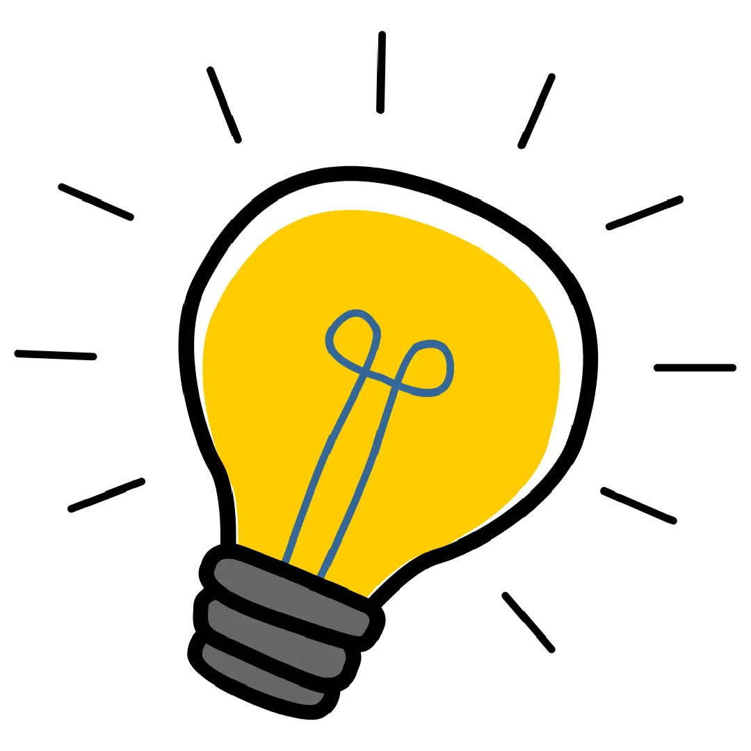 light symbolizing startup ideas